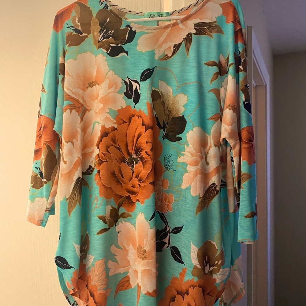 Filly flair flow blouse